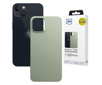 Etui do telefonów 3MK Hardy MagSilicone Green do iPhone 15 5903108661485